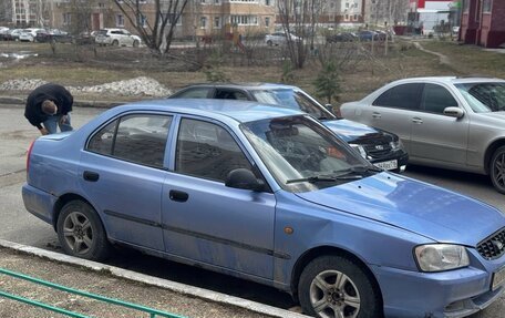 Hyundai Accent II, 2005 год, 120 000 рублей, 4 фотография
