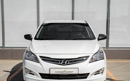 Hyundai Solaris II рестайлинг, 2014 год, 950 000 рублей, 3 фотография