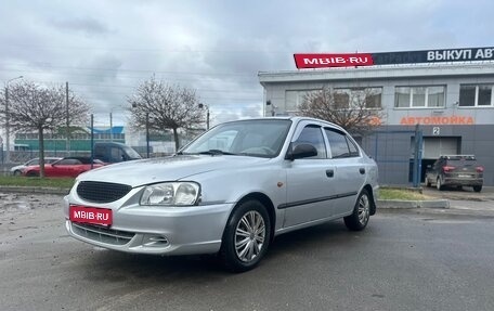 Hyundai Accent II, 2007 год, 270 000 рублей, 1 фотография