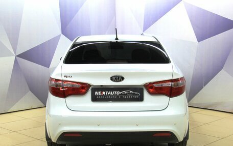 KIA Rio III рестайлинг, 2014 год, 917 500 рублей, 5 фотография