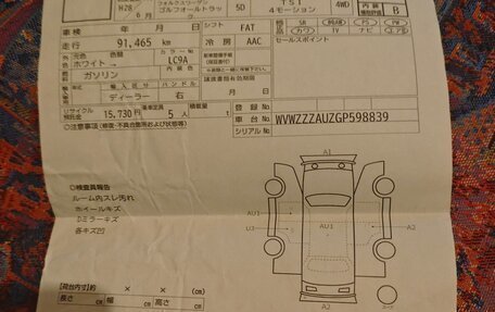 Volkswagen Golf VII, 2016 год, 1 750 000 рублей, 17 фотография