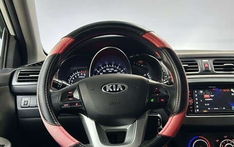 KIA Rio III рестайлинг, 2013 год, 912 000 рублей, 17 фотография