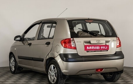 Hyundai Getz I рестайлинг, 2008 год, 479 000 рублей, 7 фотография