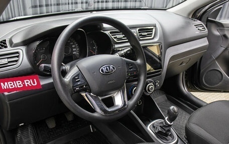 KIA Rio III рестайлинг, 2013 год, 798 000 рублей, 15 фотография