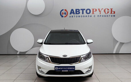 KIA Rio III рестайлинг, 2014 год, 943 000 рублей, 3 фотография