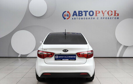 KIA Rio III рестайлинг, 2014 год, 943 000 рублей, 4 фотография