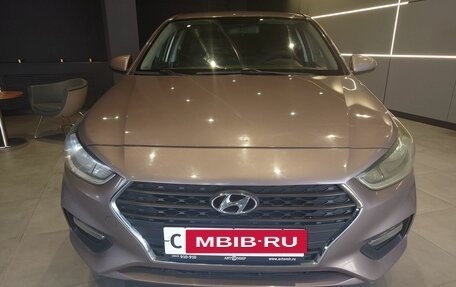 Hyundai Solaris II рестайлинг, 2018 год, 980 000 рублей, 3 фотография