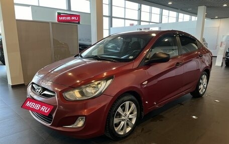 Hyundai Solaris II рестайлинг, 2011 год, 599 000 рублей, 7 фотография