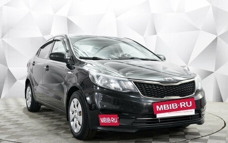 KIA Rio III рестайлинг, 2015 год, 949 000 рублей, 5 фотография