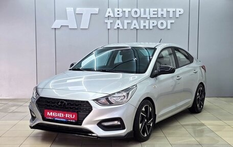 Hyundai Solaris II рестайлинг, 2017 год, 1 399 000 рублей, 1 фотография