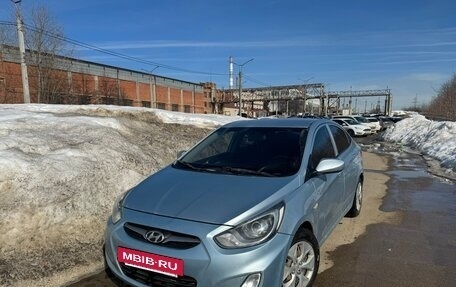 Hyundai Solaris II рестайлинг, 2012 год, 495 000 рублей, 6 фотография