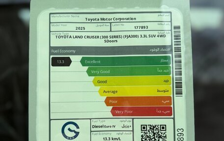 Toyota Land Cruiser, 2025 год, 14 600 000 рублей, 15 фотография