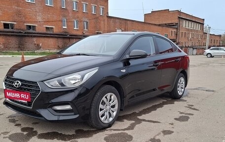 Hyundai Solaris II рестайлинг, 2018 год, 1 215 000 рублей, 10 фотография
