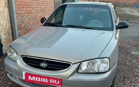 Hyundai Accent II, 2008 год, 350 000 рублей, 1 фотография