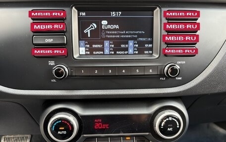 KIA Rio IV, 2018 год, 1 629 000 рублей, 18 фотография