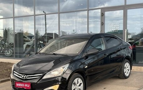 Hyundai Solaris II рестайлинг, 2014 год, 660 000 рублей, 1 фотография