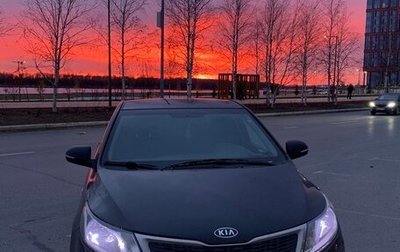 KIA Rio III рестайлинг, 2012 год, 820 000 рублей, 1 фотография