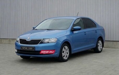 Skoda Rapid I, 2016 год, 1 195 000 рублей, 3 фотография