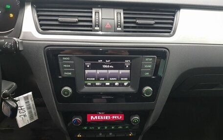 Skoda Rapid I, 2016 год, 1 195 000 рублей, 9 фотография