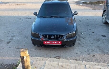 Hyundai Accent II, 2005 год, 350 000 рублей, 1 фотография