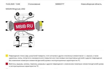 Nissan Wingroad III, 2002 год, 330 000 рублей, 17 фотография