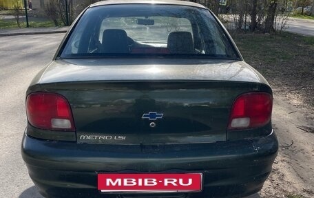 Chevrolet Metro, 2001 год, 150 000 рублей, 4 фотография