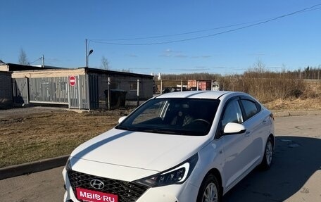 Hyundai Solaris II рестайлинг, 2021 год, 1 629 000 рублей, 1 фотография