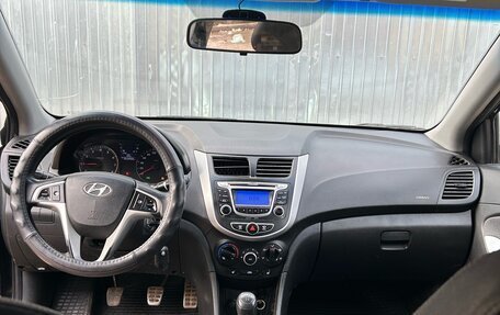 Hyundai Solaris II рестайлинг, 2013 год, 535 000 рублей, 13 фотография