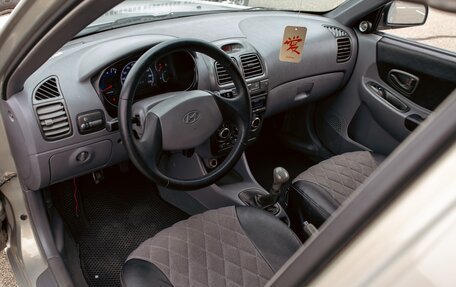 Hyundai Accent II, 2007 год, 595 000 рублей, 13 фотография