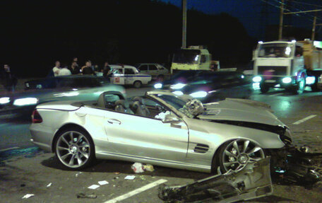 Mercedes-Benz SL-Класс AMG, 2003 год, 750 000 рублей, 13 фотография