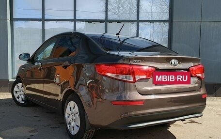 KIA Rio III рестайлинг, 2016 год, 1 200 000 рублей, 4 фотография