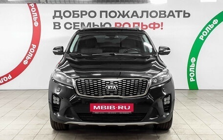 KIA Sorento III Prime рестайлинг, 2018 год, 2 648 000 рублей, 2 фотография