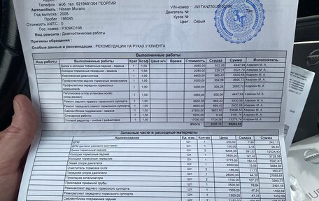 Nissan Murano, 2008 год, 630 000 рублей, 25 фотография