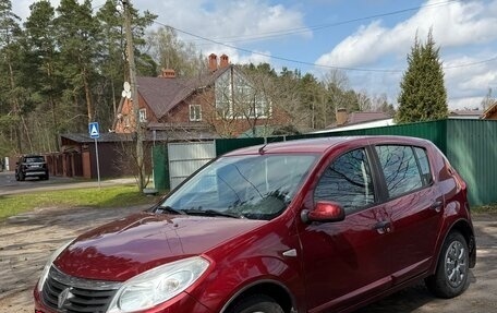 Renault Sandero I, 2010 год, 430 000 рублей, 1 фотография