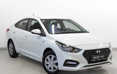 Hyundai Solaris II рестайлинг, 2019 год, 1 350 000 рублей, 3 фотография