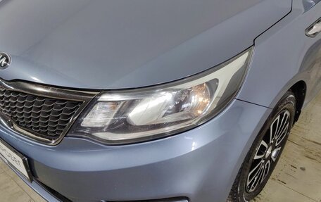 KIA Rio III рестайлинг, 2016 год, 1 190 000 рублей, 22 фотография