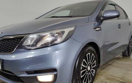 KIA Rio III рестайлинг, 2016 год, 1 190 000 рублей, 24 фотография