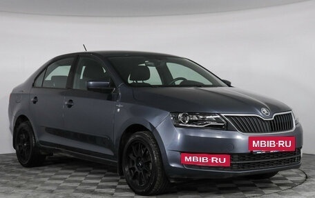 Skoda Rapid I, 2016 год, 1 197 000 рублей, 3 фотография