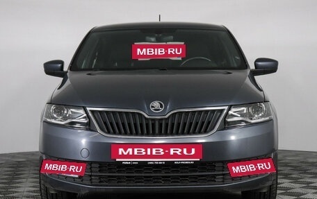 Skoda Rapid I, 2016 год, 1 197 000 рублей, 2 фотография