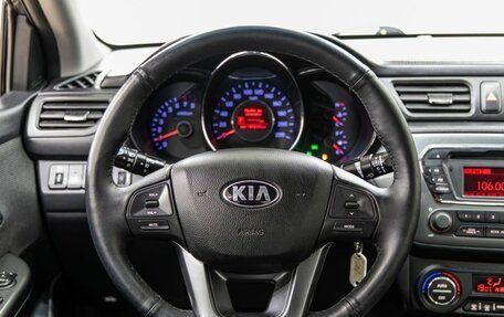 KIA Rio III рестайлинг, 2013 год, 948 000 рублей, 15 фотография