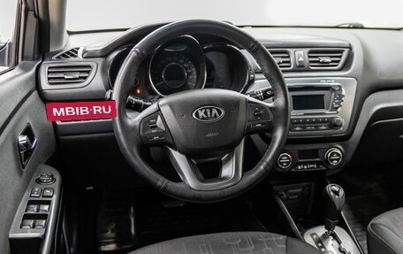 KIA Rio III рестайлинг, 2013 год, 948 000 рублей, 25 фотография