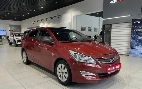 Hyundai Solaris II рестайлинг, 2015 год, 1 033 000 рублей, 3 фотография