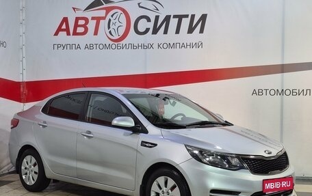 KIA Rio III рестайлинг, 2016 год, 1 076 000 рублей, 1 фотография