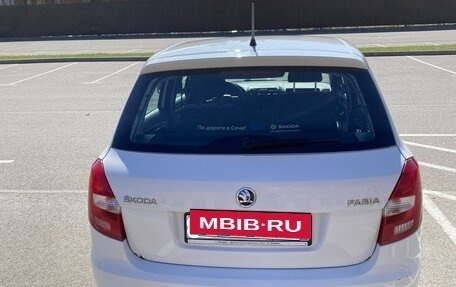 Skoda Fabia II, 2013 год, 530 000 рублей, 4 фотография