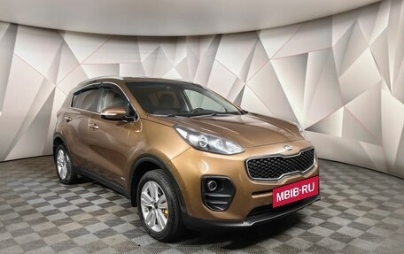 KIA Sportage IV рестайлинг, 2016 год, 1 770 000 рублей, 3 фотография