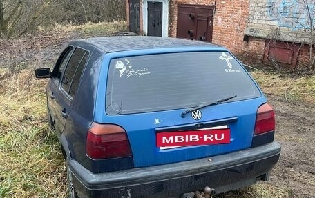 Volkswagen Golf III, 1993 год, 90 000 рублей, 6 фотография