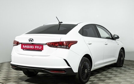 Hyundai Solaris II рестайлинг, 2021 год, 1 549 777 рублей, 5 фотография