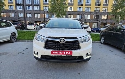 Toyota Highlander III, 2014 год, 3 150 000 рублей, 1 фотография