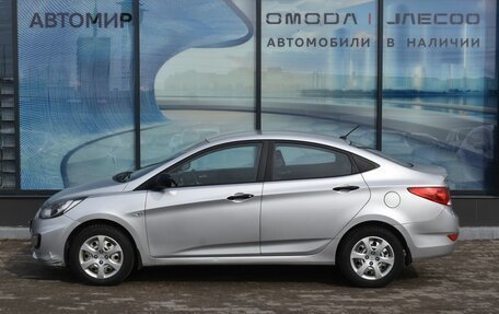 Hyundai Solaris II рестайлинг, 2011 год, 670 000 рублей, 8 фотография