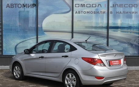 Hyundai Solaris II рестайлинг, 2011 год, 670 000 рублей, 7 фотография